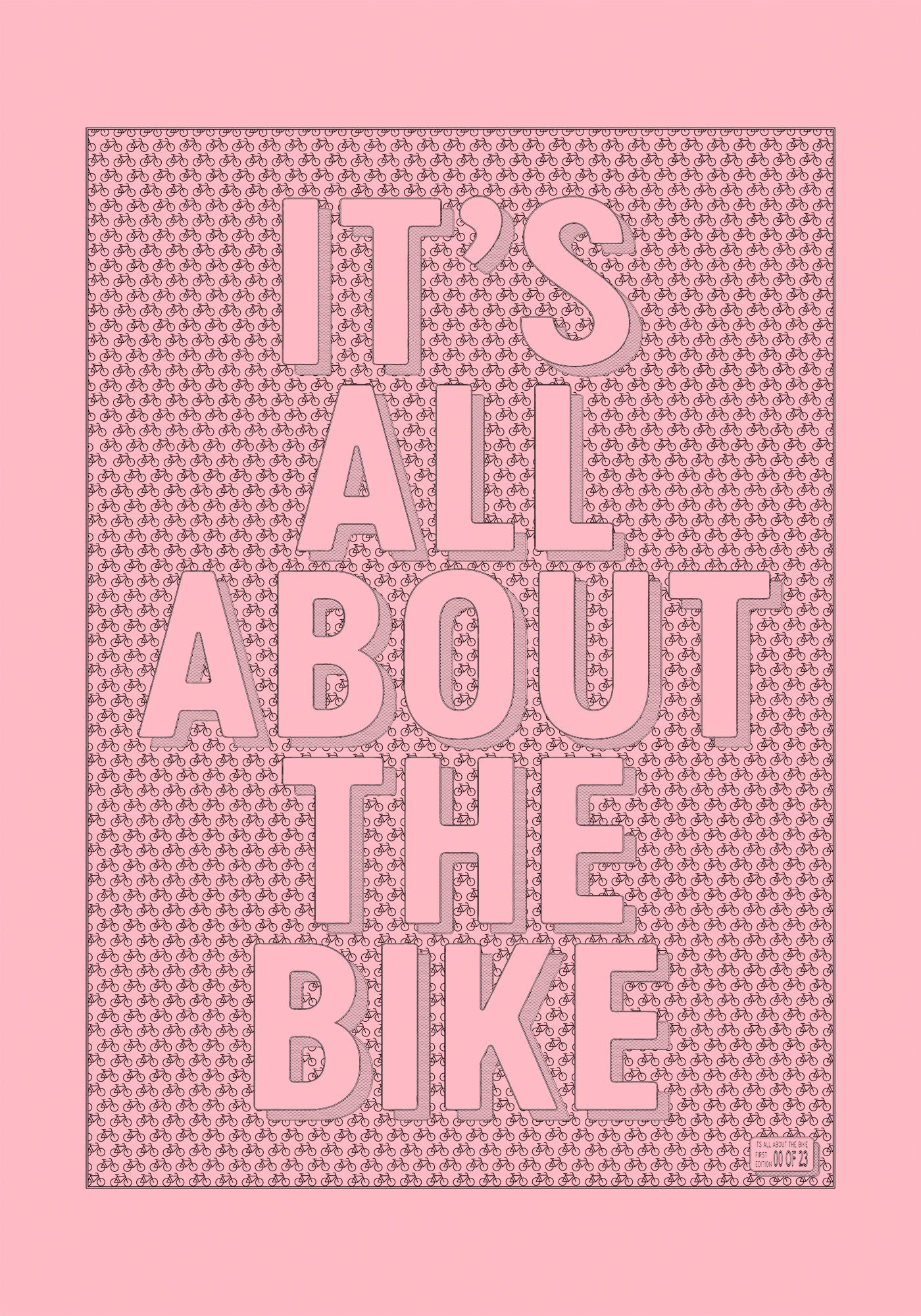 It’s All About The Bike – First Edition Plot