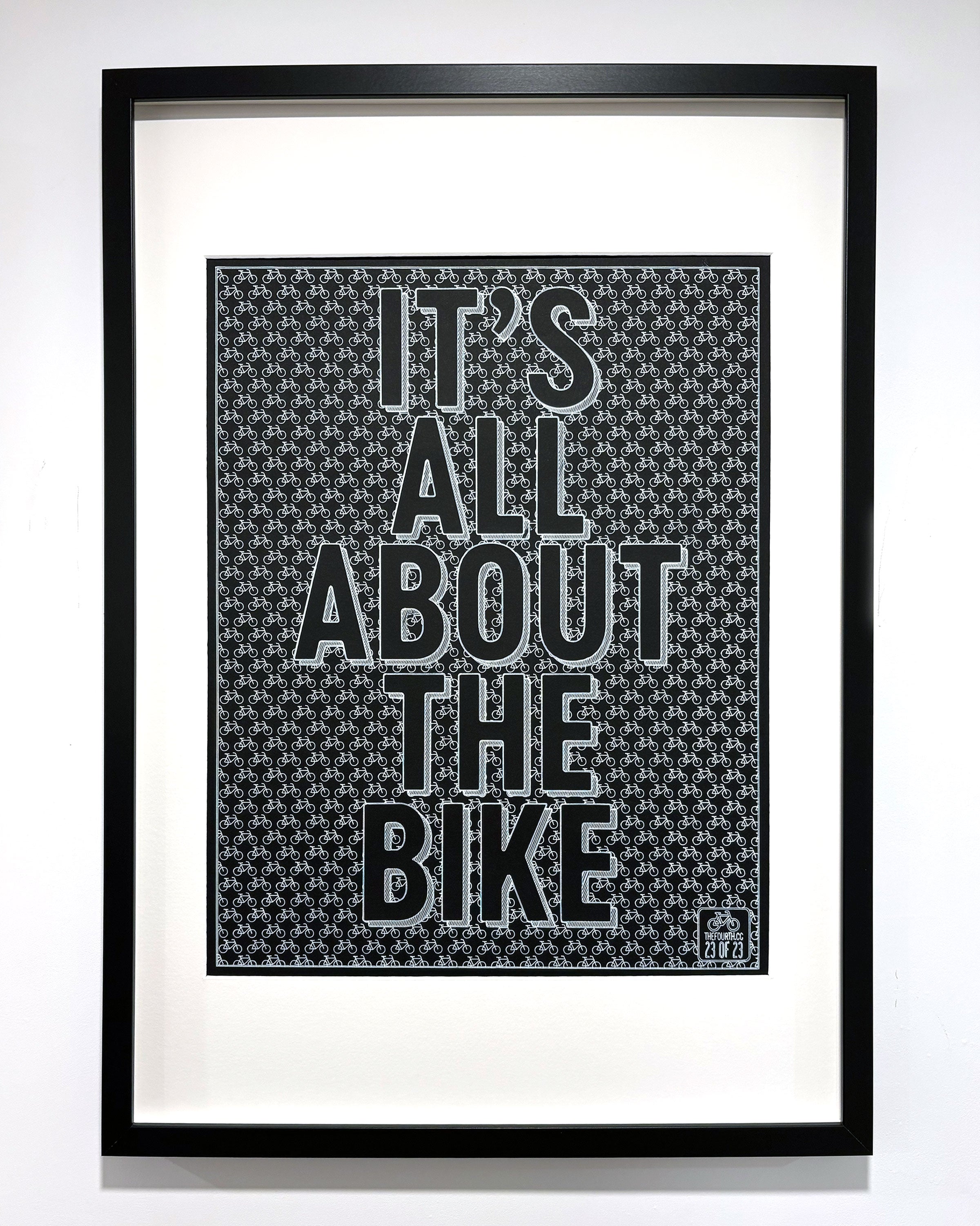 ITS ALL ABOUT THE BIKE – A2 First Edition Plot