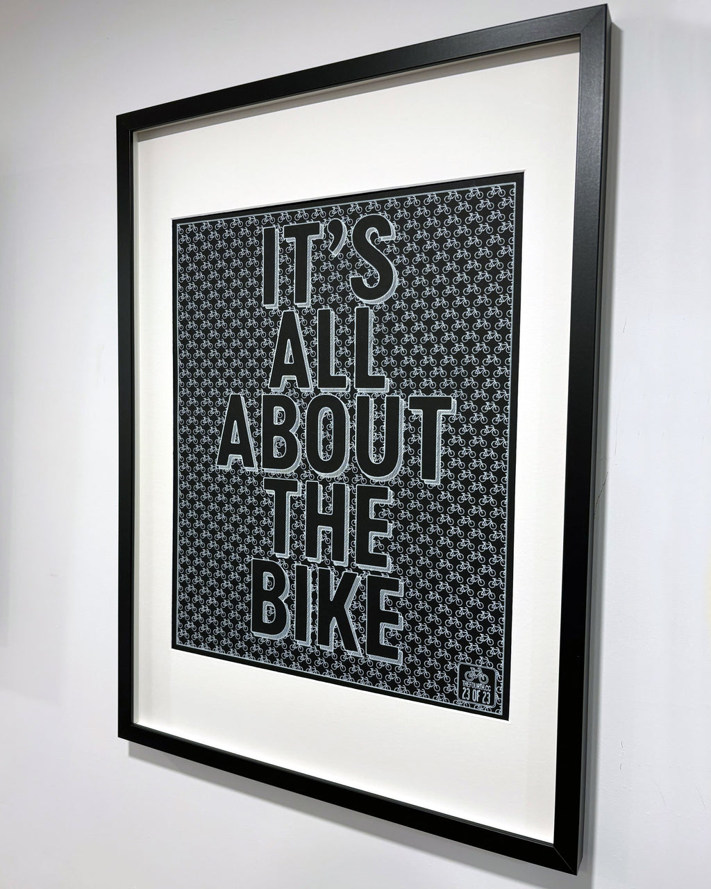 ITS ALL ABOUT THE BIKE – A2 First Edition Plot