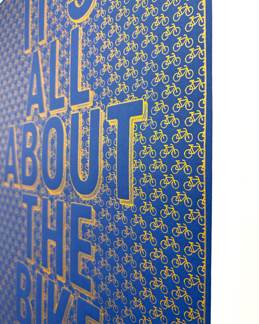 ITS ALL ABOUT THE BIKE – A2 First Edition Plot