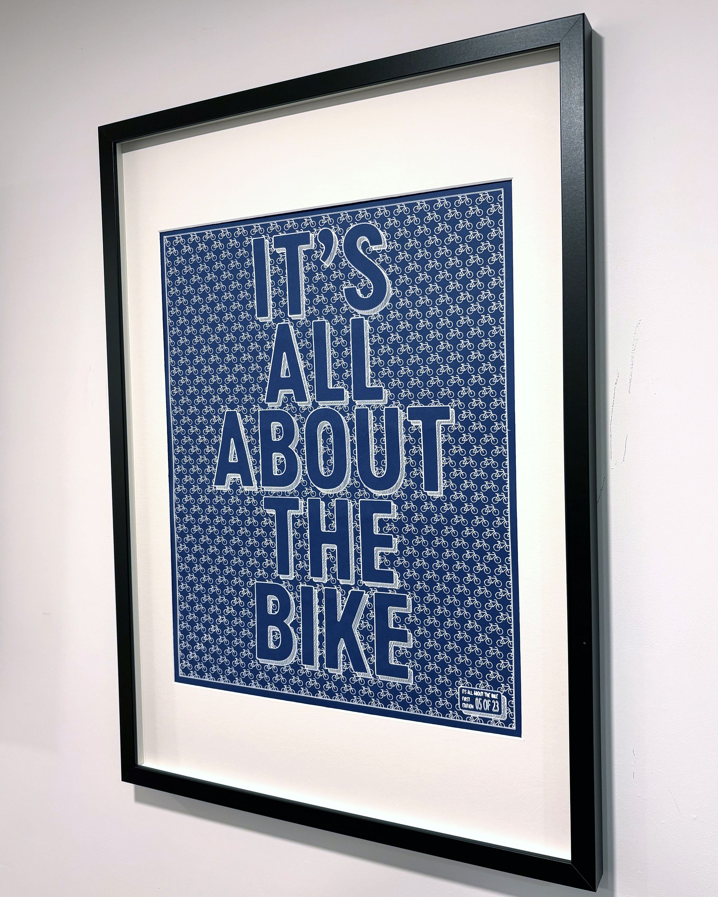 ITS ALL ABOUT THE BIKE – A2 First Edition Plot