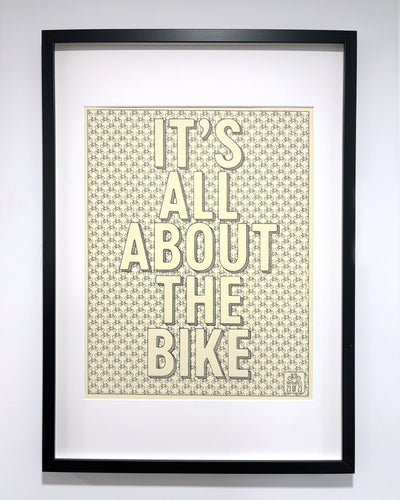 ITS ALL ABOUT THE BIKE – A2 First Edition Plot
