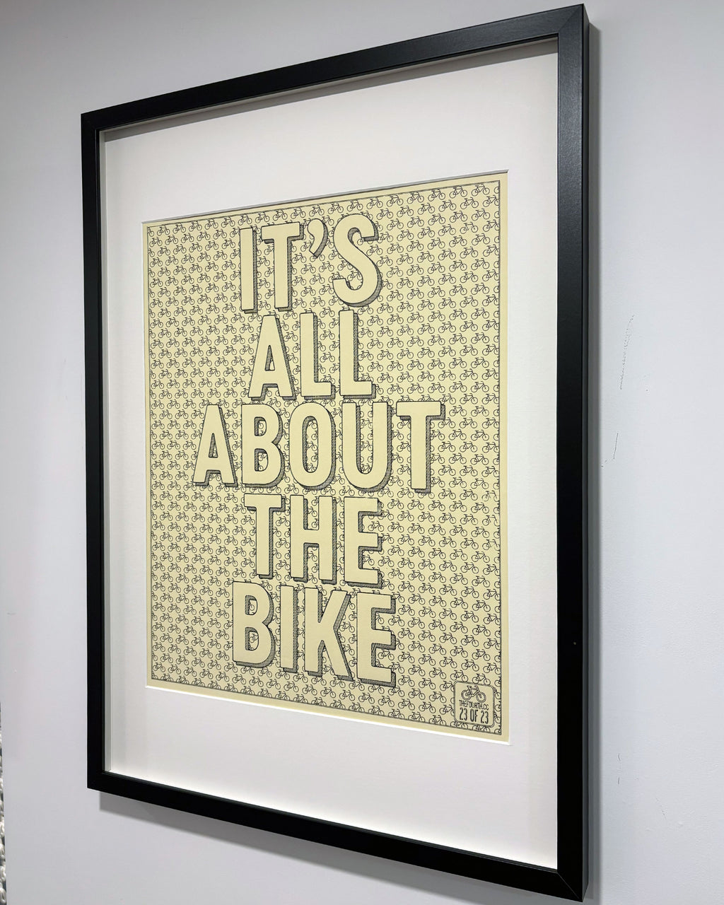 ITS ALL ABOUT THE BIKE – A2 First Edition Plot