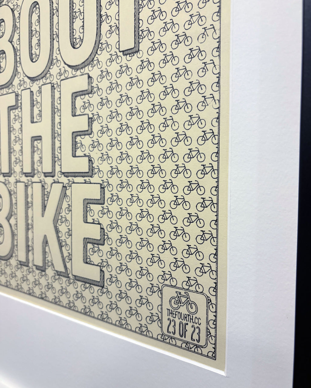 ITS ALL ABOUT THE BIKE – A2 First Edition Plot