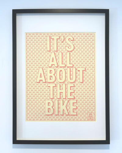 ITS ALL ABOUT THE BIKE – A2 First Edition Plot