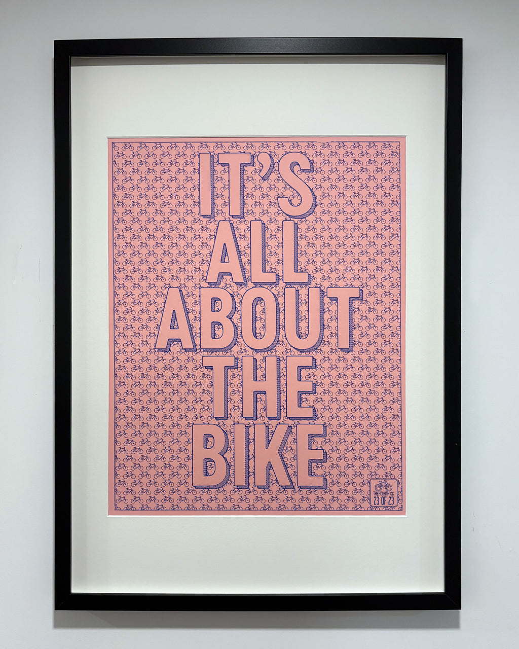 ITS ALL ABOUT THE BIKE – A2 First Edition Plot
