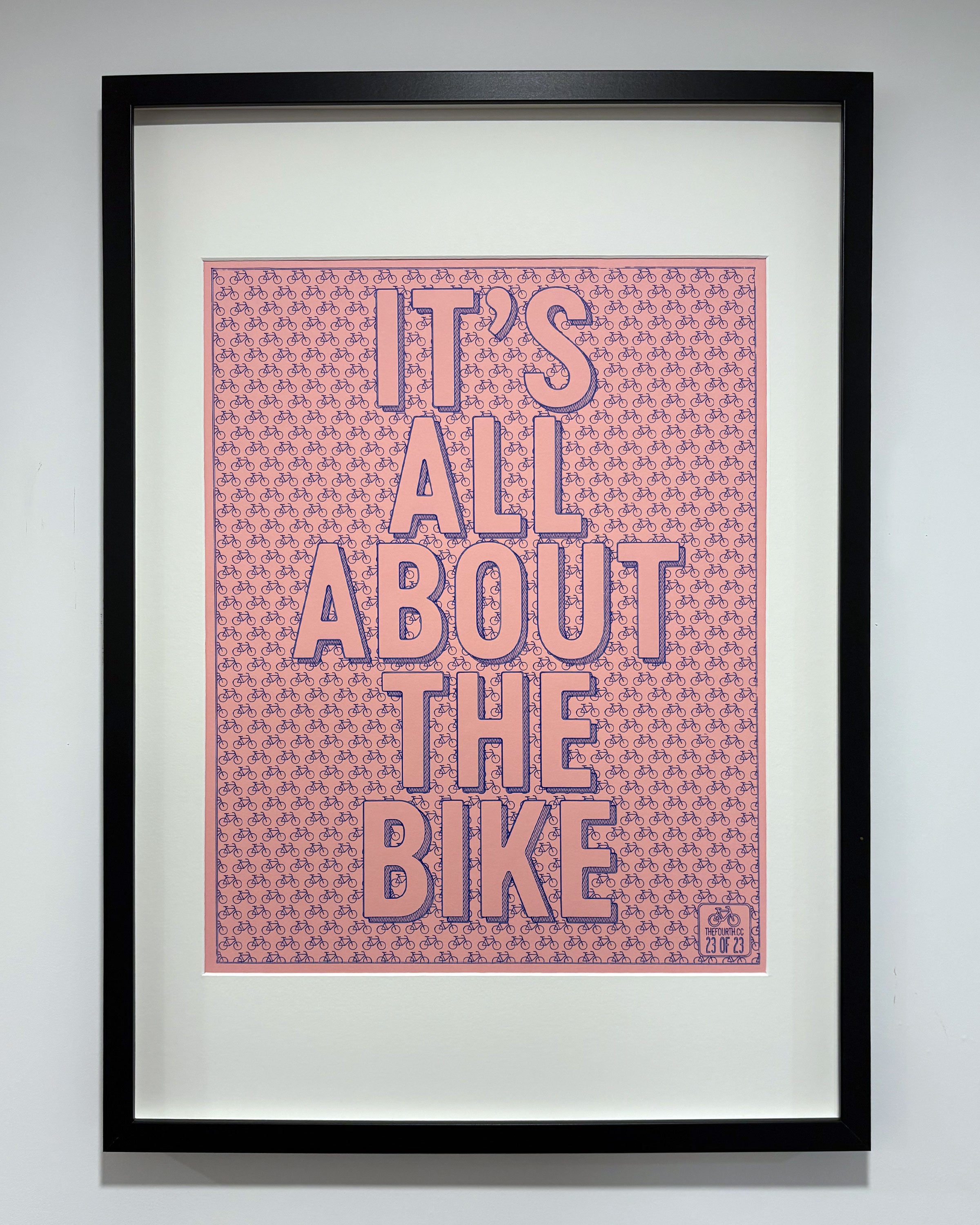 ITS ALL ABOUT THE BIKE – A2 First Edition Plot
