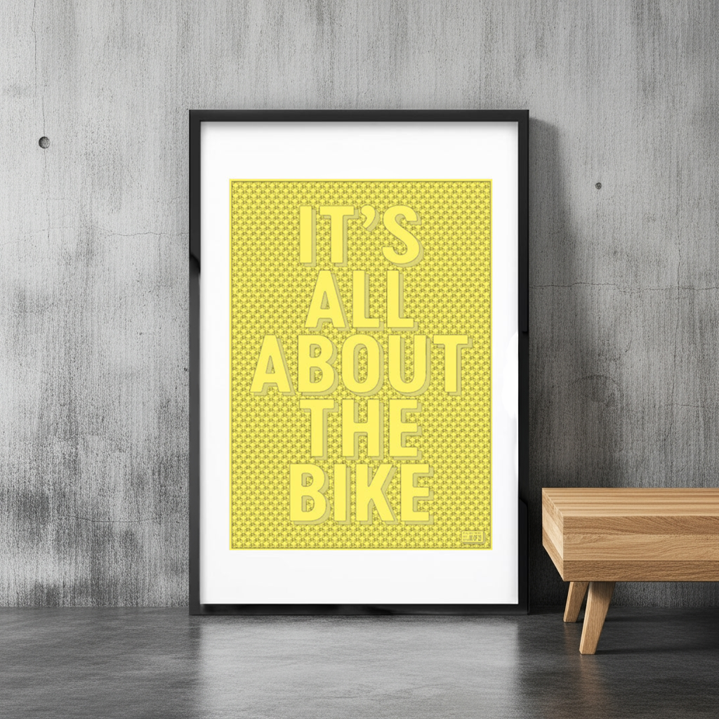 It’s All About The Bike – First Edition Plot