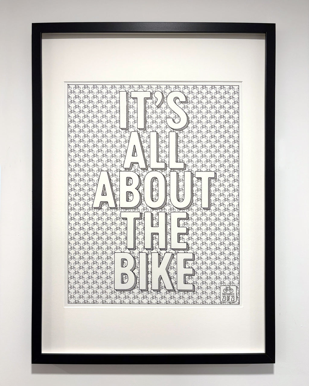 ITS ALL ABOUT THE BIKE – A2 First Edition Plot