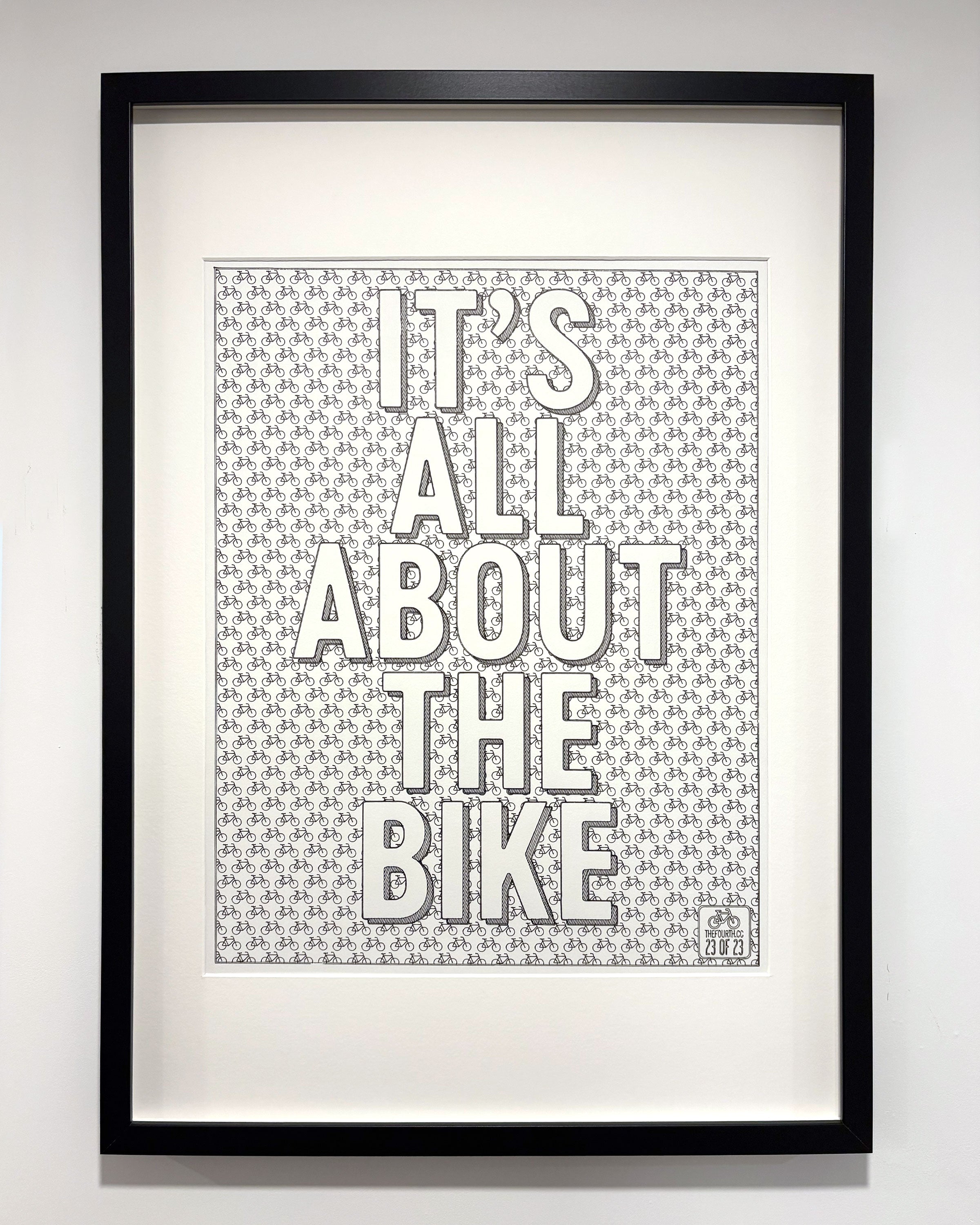 ITS ALL ABOUT THE BIKE – A2 First Edition Plot