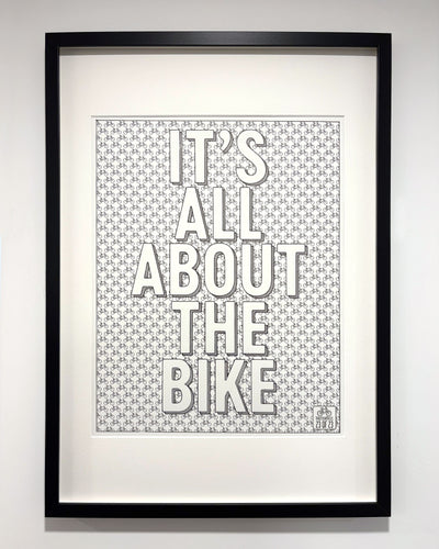 ITS ALL ABOUT THE BIKE – A2 First Edition Plot