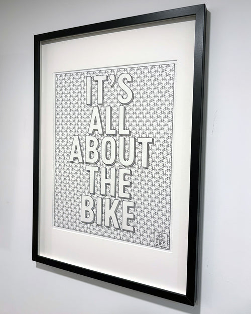 ITS ALL ABOUT THE BIKE – A2 First Edition Plot