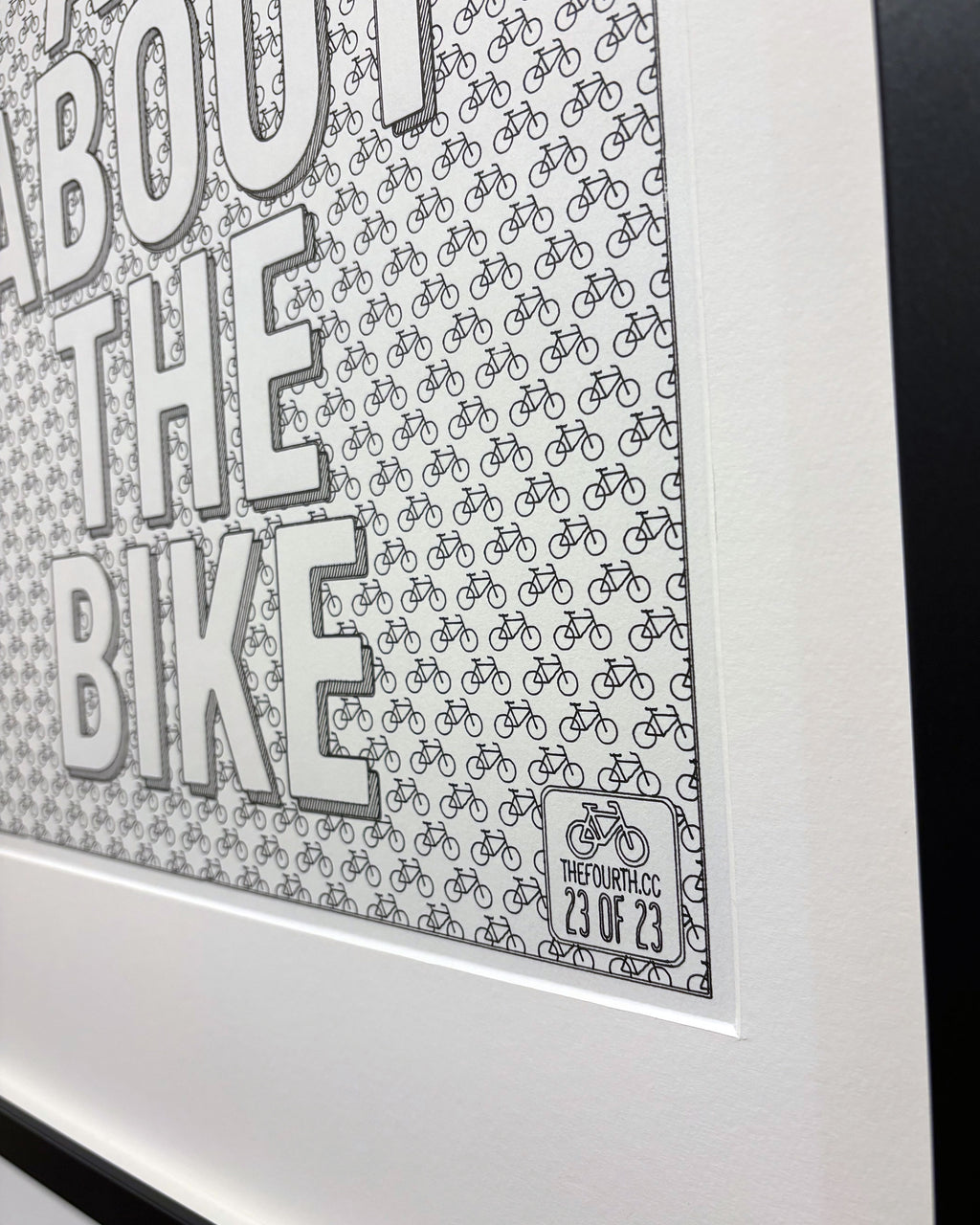 ITS ALL ABOUT THE BIKE – A2 First Edition Plot