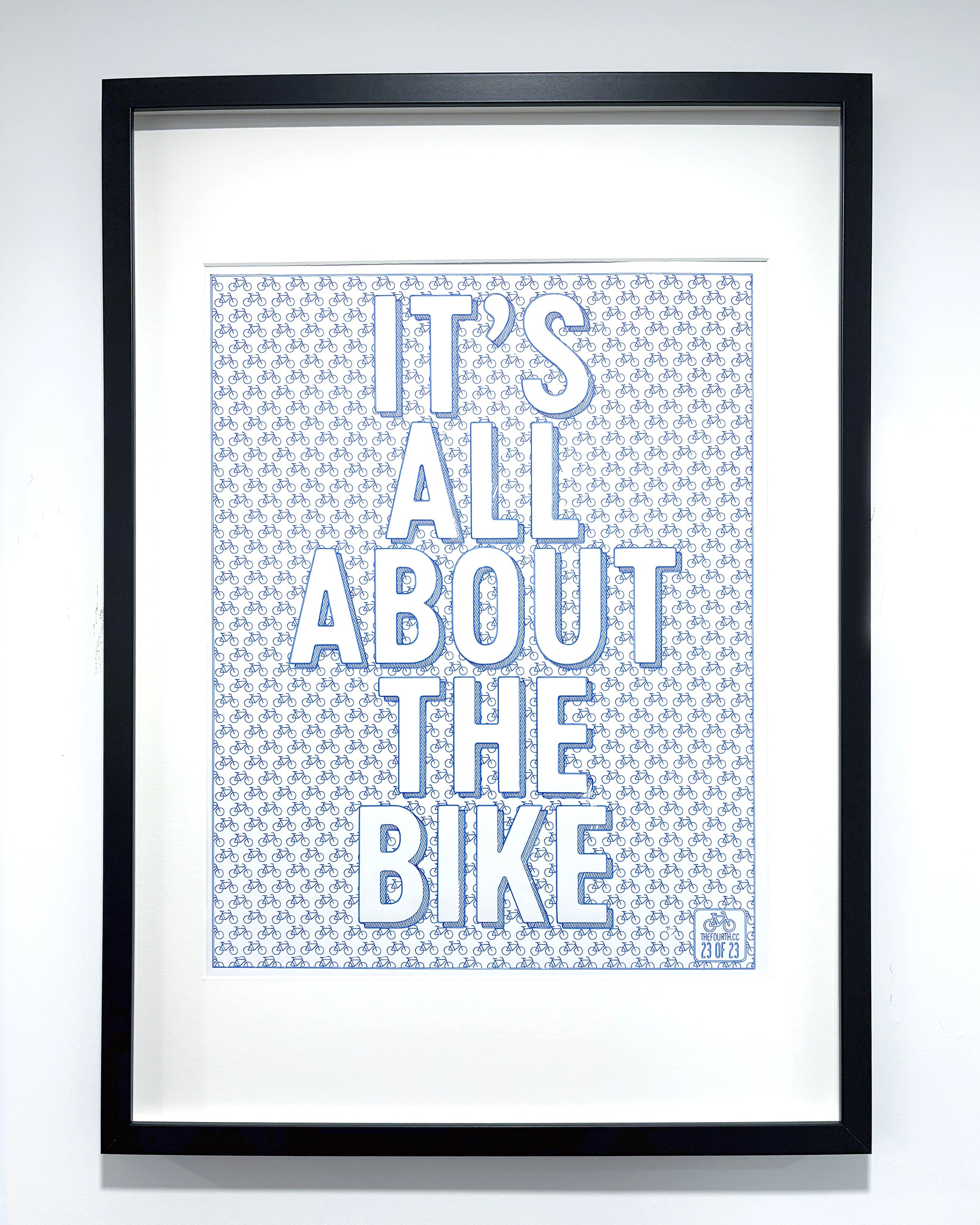 ITS ALL ABOUT THE BIKE – A2 First Edition Plot