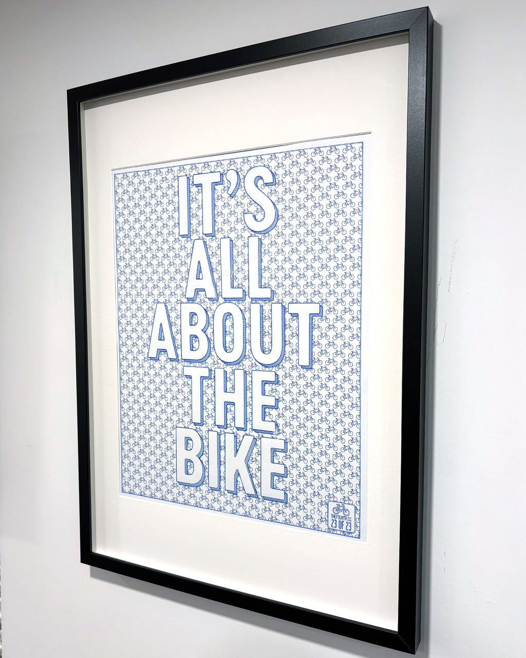 ITS ALL ABOUT THE BIKE – A2 First Edition Plot