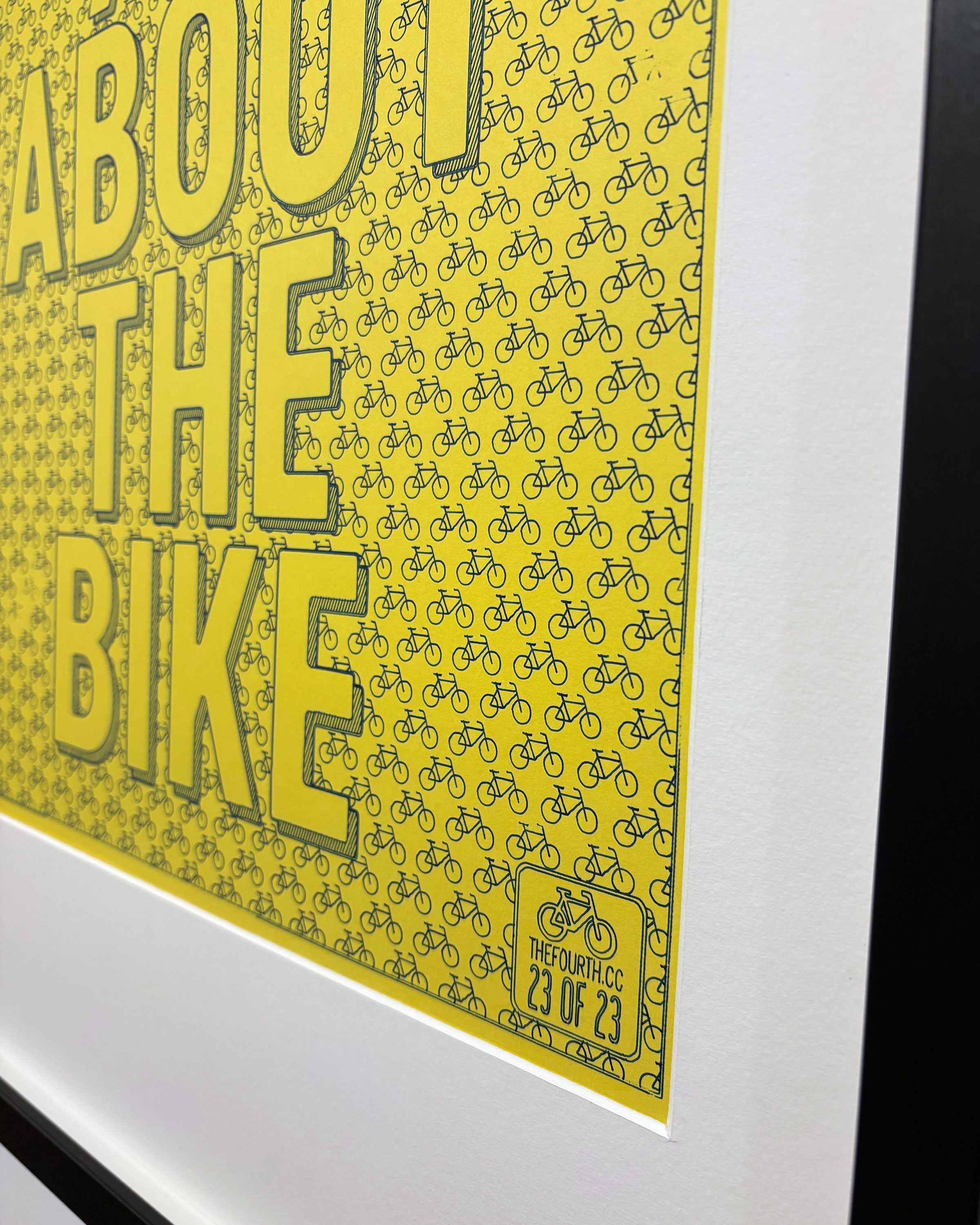 ITS ALL ABOUT THE BIKE – A2 First Edition Plot